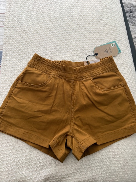 Prana Pants - Prana Women's Athletic Shorts in Mustard brown/bronze size 2 inseam 3”